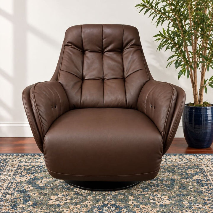 Orig, Price $3,429 - Levante King Power Reclining Swivel Accent Chair