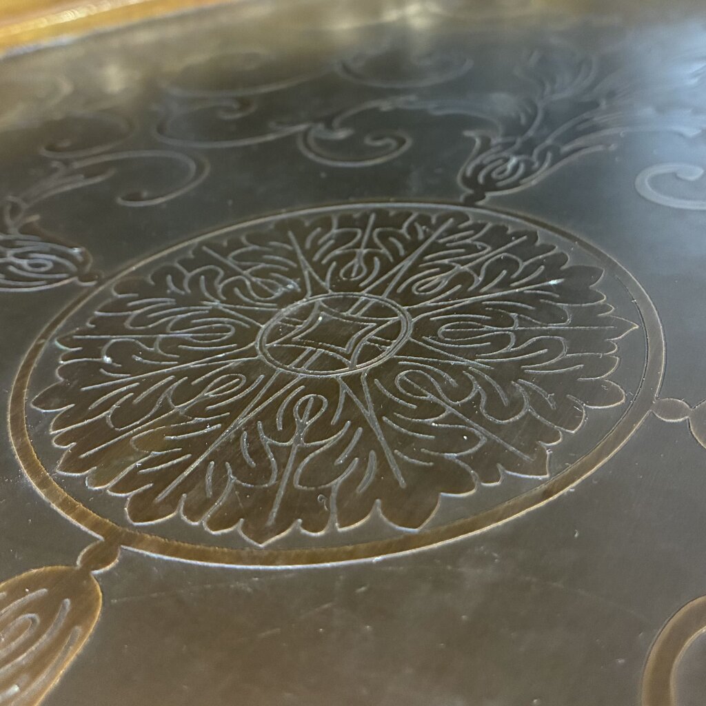 Oval Tray Table w/ Casters