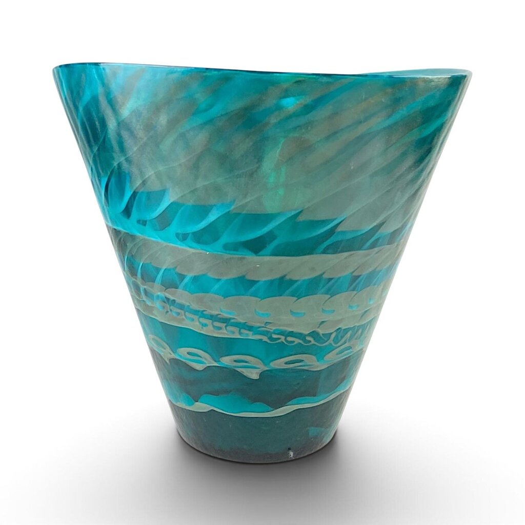 Art Glass Vase - Shell