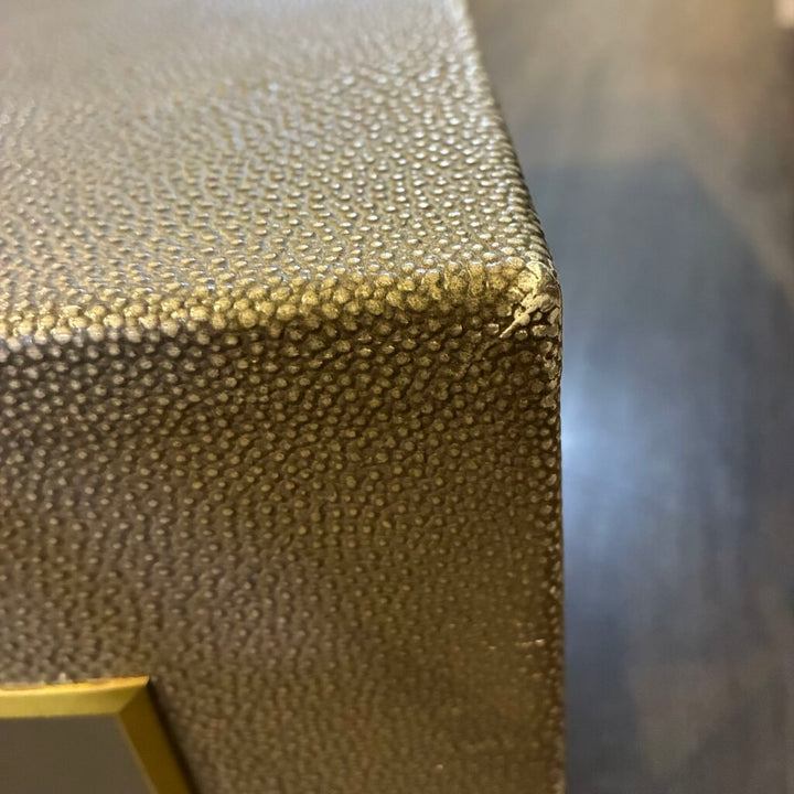 Orig. Price $3,975 - Cela Shagreen Rectangular Coffee Table - Acosta's Home