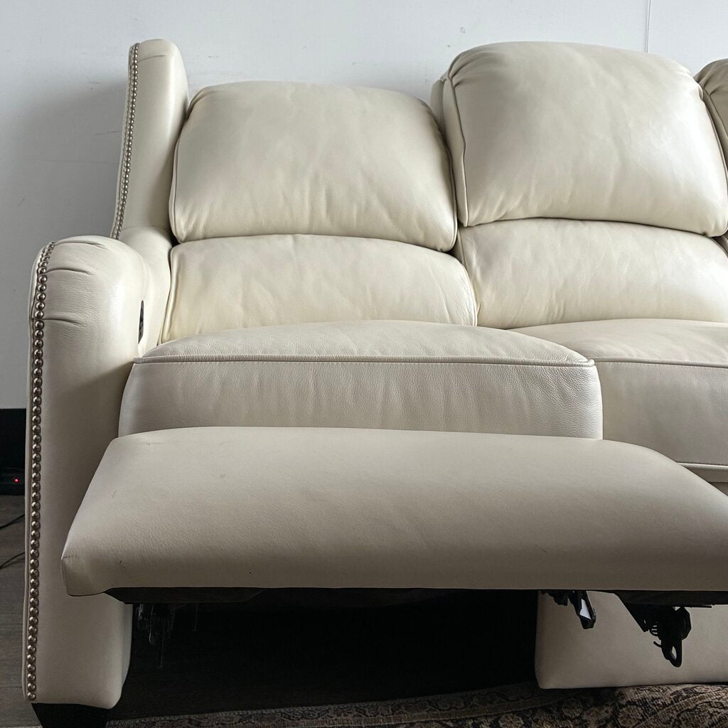 Orig. Price $6,500 - Levington Power Headrest Recline Sofa