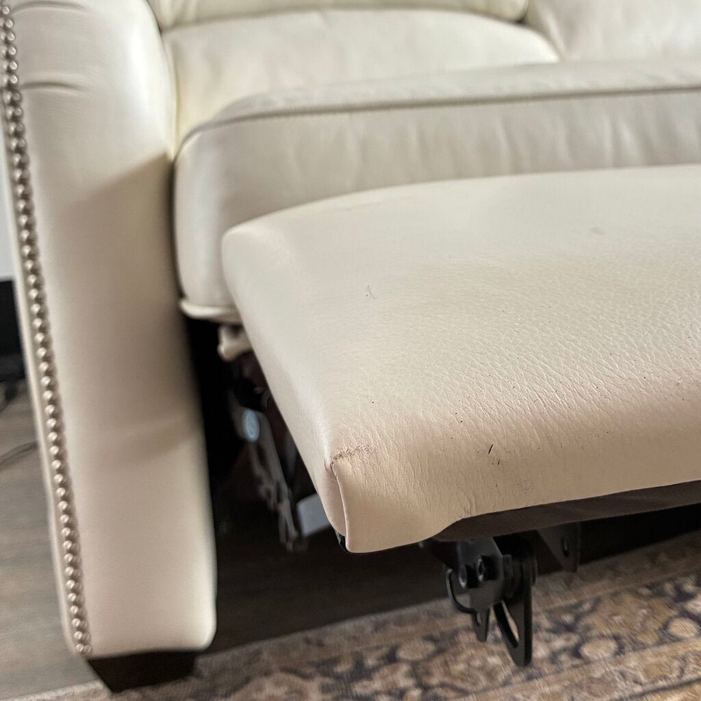 Orig. Price $6,500 - Levington Power Headrest Recline Sofa