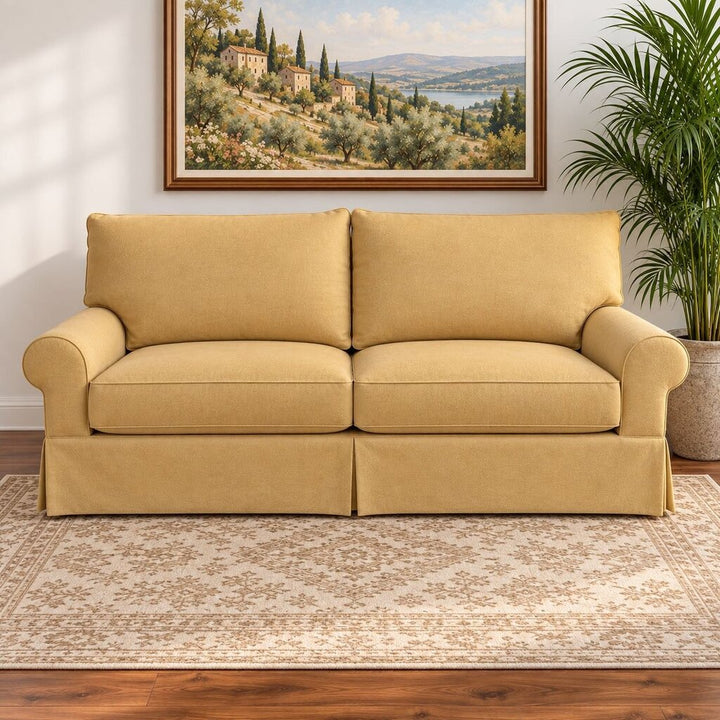 Orig. Price $2,000 - Slipcover Sleeper Sofa
