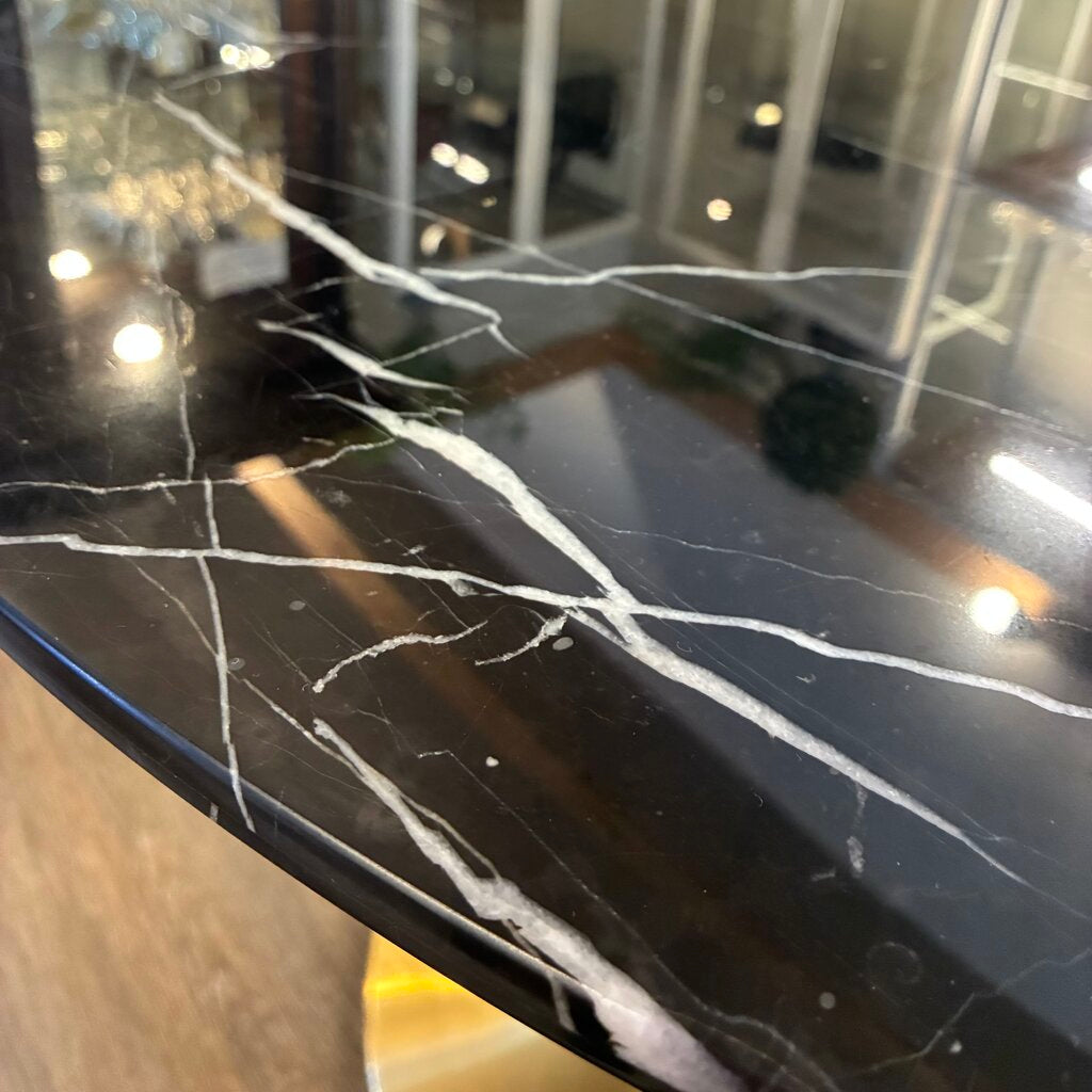 Orig. Price $2,995 - Marble Tulip Pedestal Dining Table