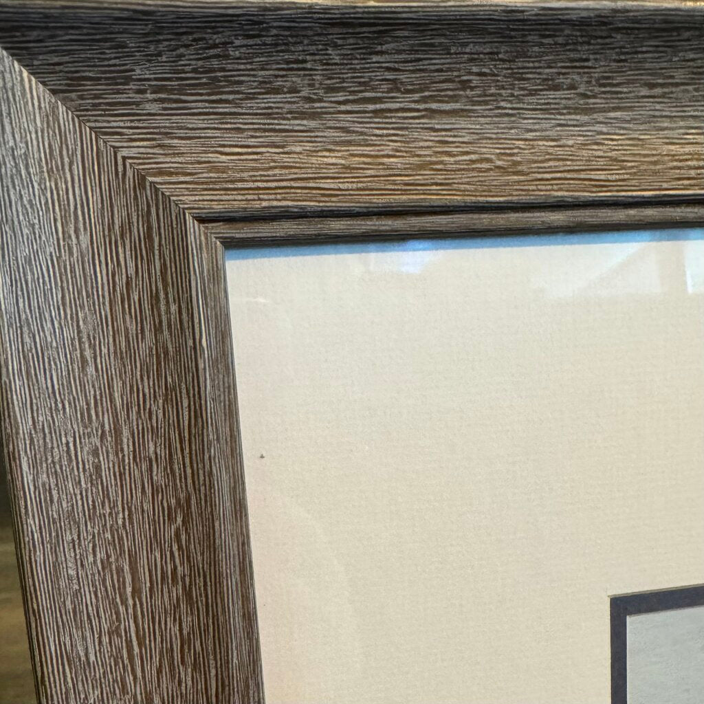 Orig. Price $150 - Blue Serenity Framed Art