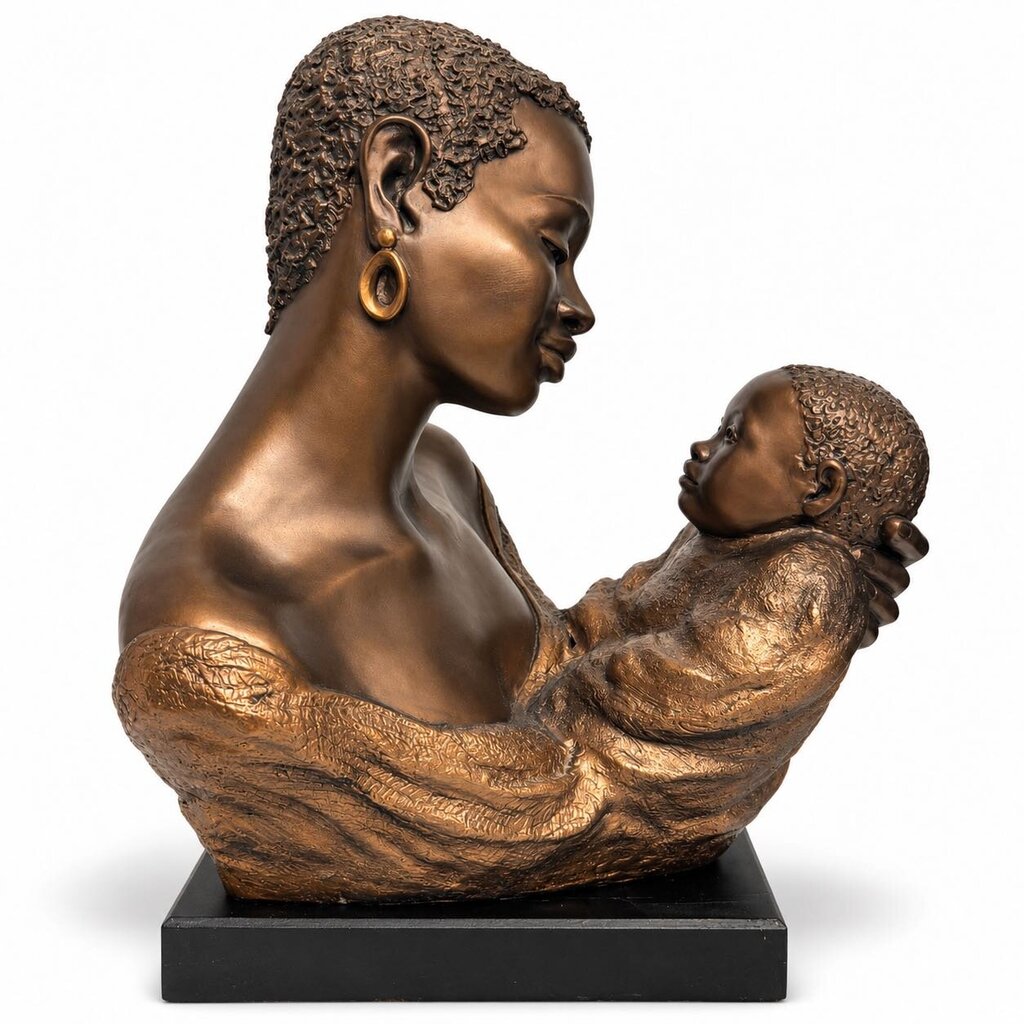 Mother and Child "Treasured Moment" Sculpture