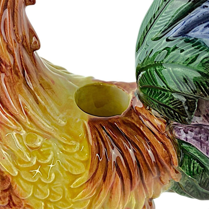 Pair of Vintage Rooster Candlesticks - Acosta's Home