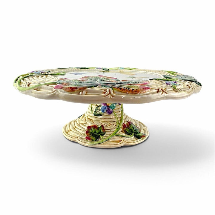 Cake Plate Stand "Old World Rabbits" Box - Acosta's Home