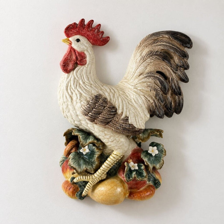 Wall Plaque - Rooster - Box