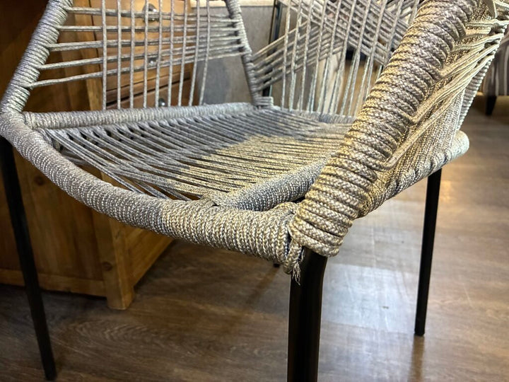 Orig. Price $181 - Geometric Rope Chair