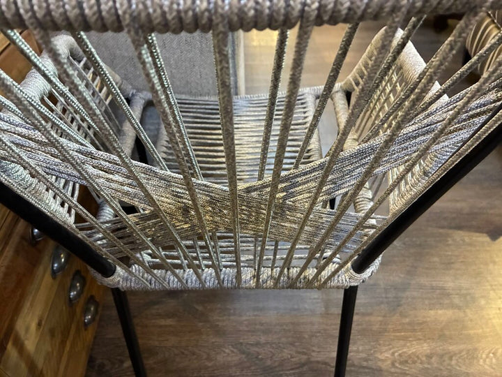 Orig. Price $181 - Geometric Rope Chair