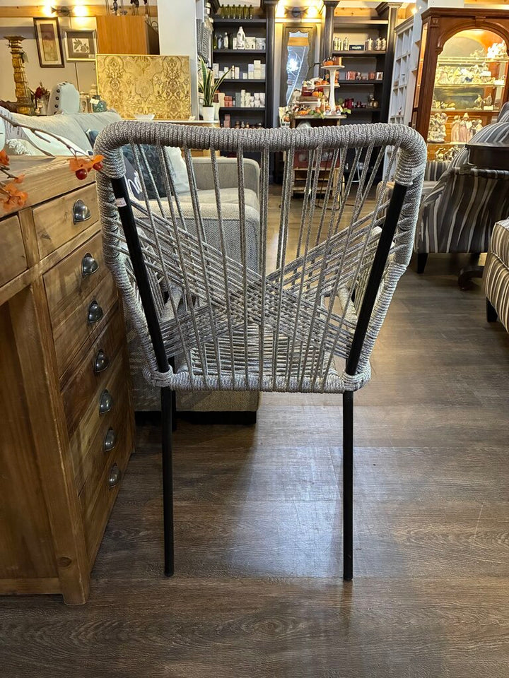 Orig. Price $181 - Geometric Rope Chair
