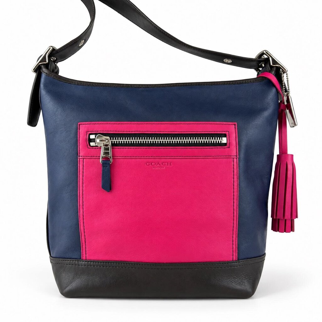 Leather Legacy Colorblock Handbag