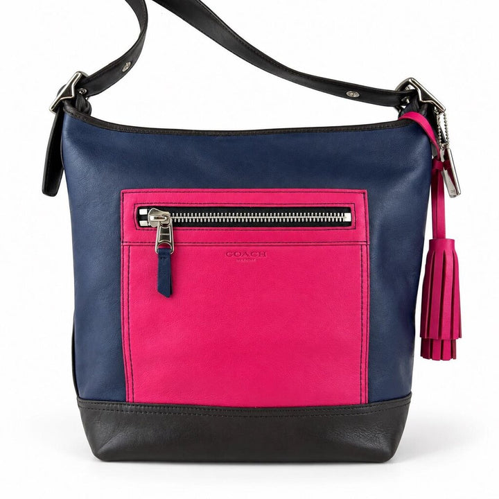 Leather Legacy Colorblock Handbag