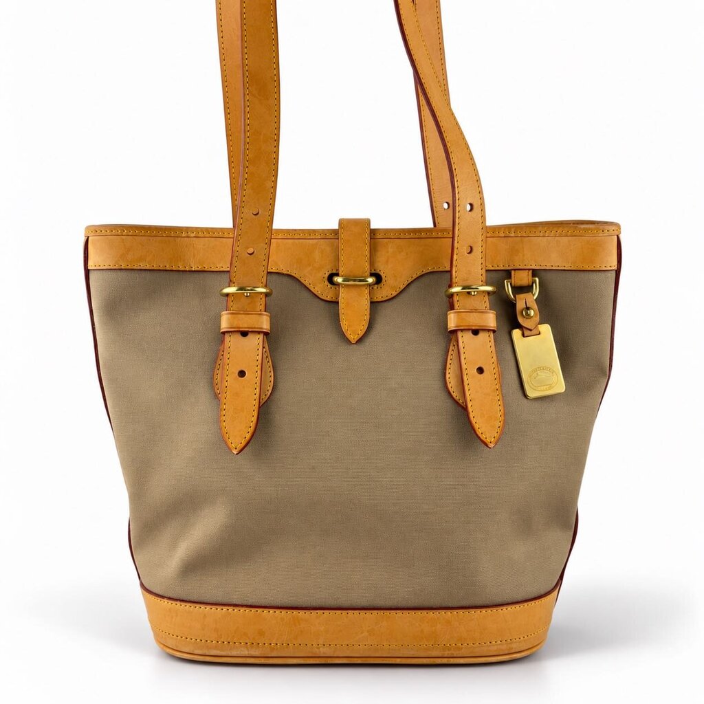 Vintage Cabriolet Bucket Tote