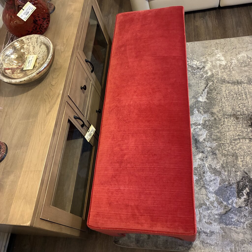 Orig. Price $1,300 - Upholstered Bench w/ Nailhead Trim