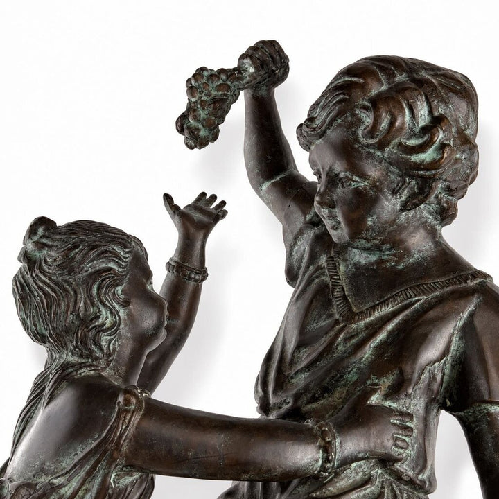 Bronze Statue - "Children Playing"