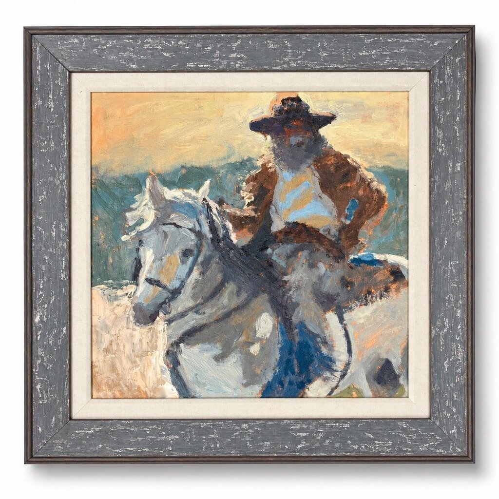 Original Price $800 - "Big Iron on His Hip"