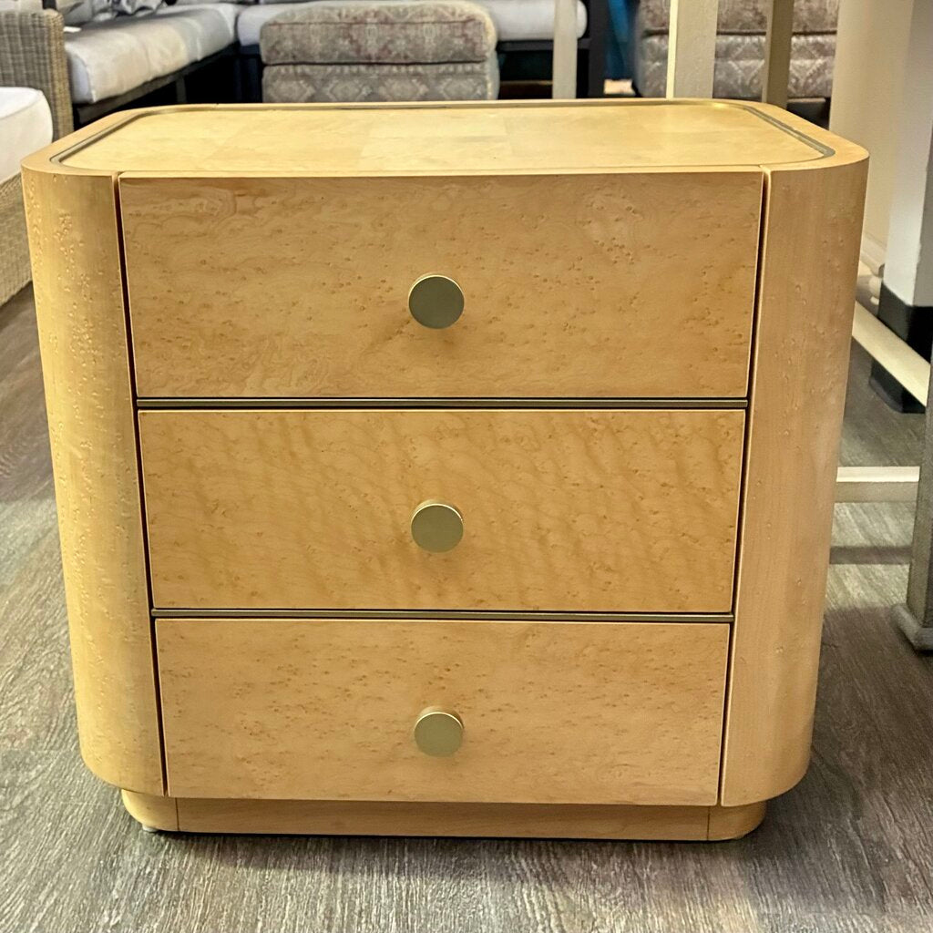 Orig. Price $449 - Abigail 3-Drawer Nightstand