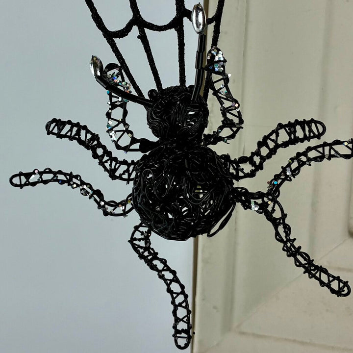 Moon Witch with Spider Wreath