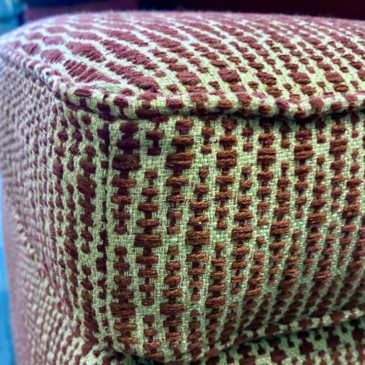 Tapestry Upholstered Ottoman