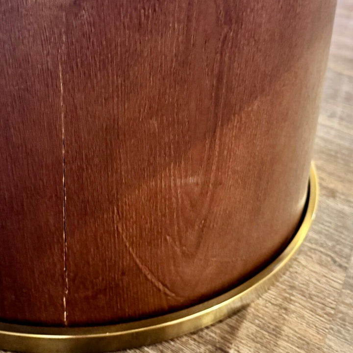 Orig. Price $1499 - Minimalist Round Stone Top Dining Table