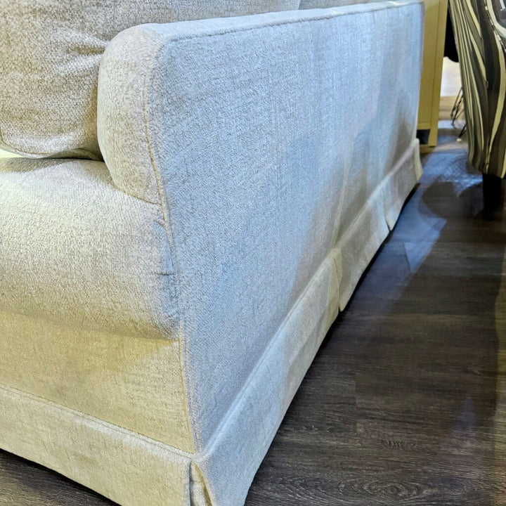Orig. Price $1800 - Skirted 3 Cushion Sofa
