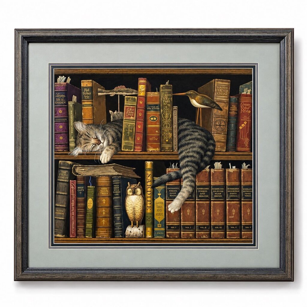"Fredrick the Literate" Framed Print