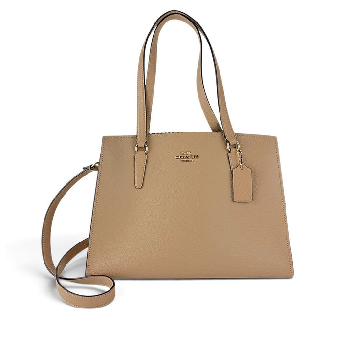 Carryall Pebble Leather Tote Bag - C4078