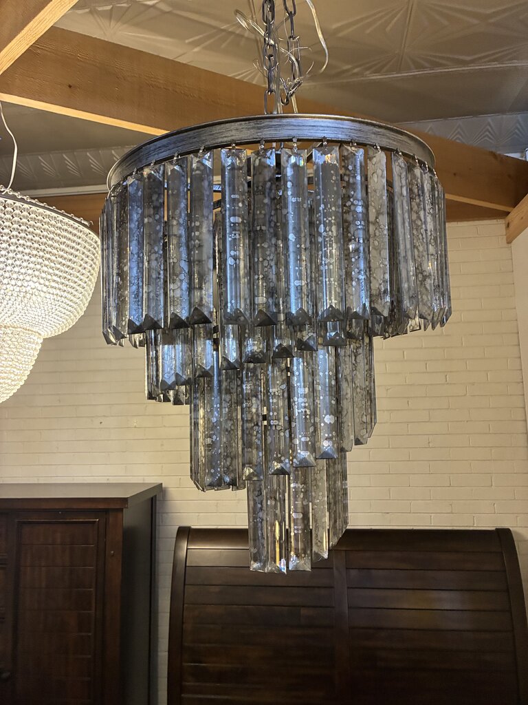 Spiral Prisms Chandelier