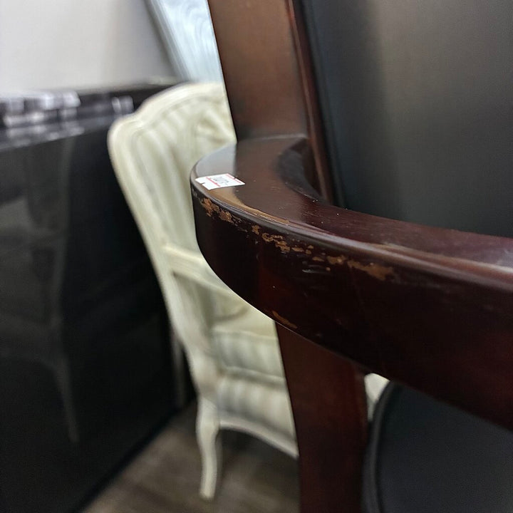 Orig. Price $538 - Wood Swivel Barstool