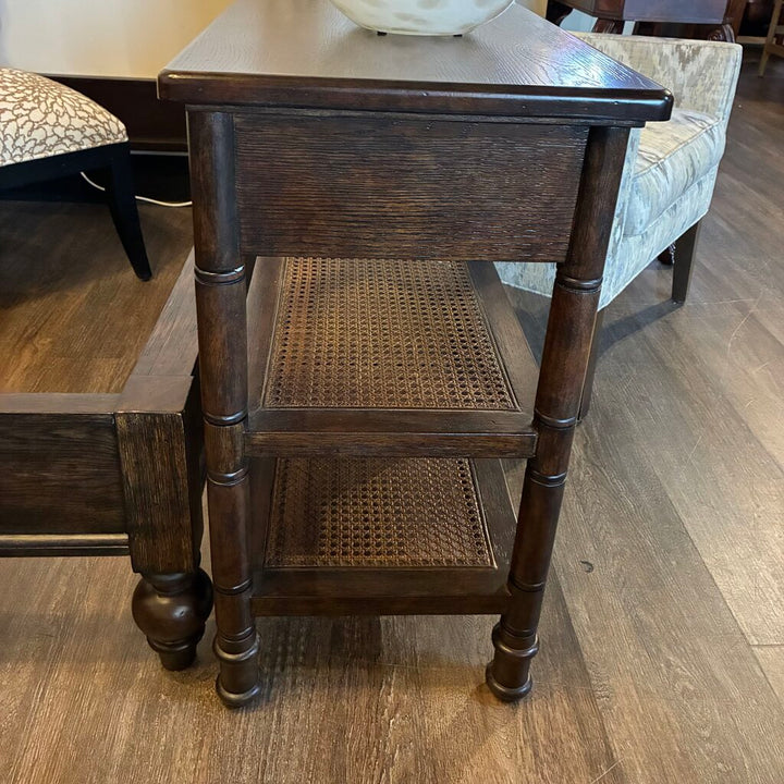Orig. Price $6,000 - Augusta Cane Bedroom Set - Queen