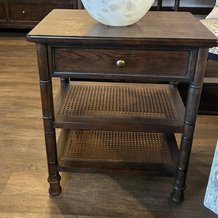Orig. Price $6,000 - Augusta Cane Bedroom Set - Queen