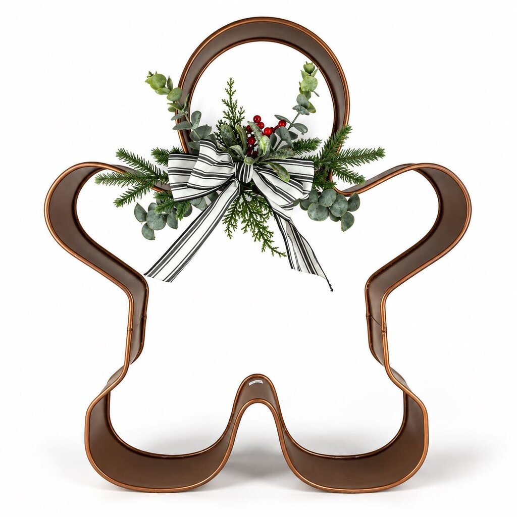 Large Gingerbread Cookie Cutter Decor
