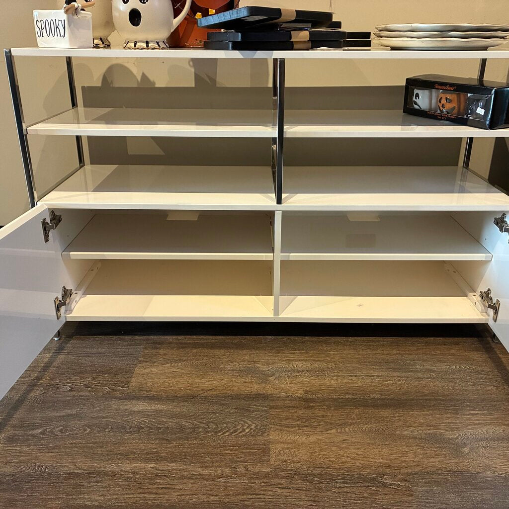 Orig. Price $800 - Laquer Media Console - Acosta's Home