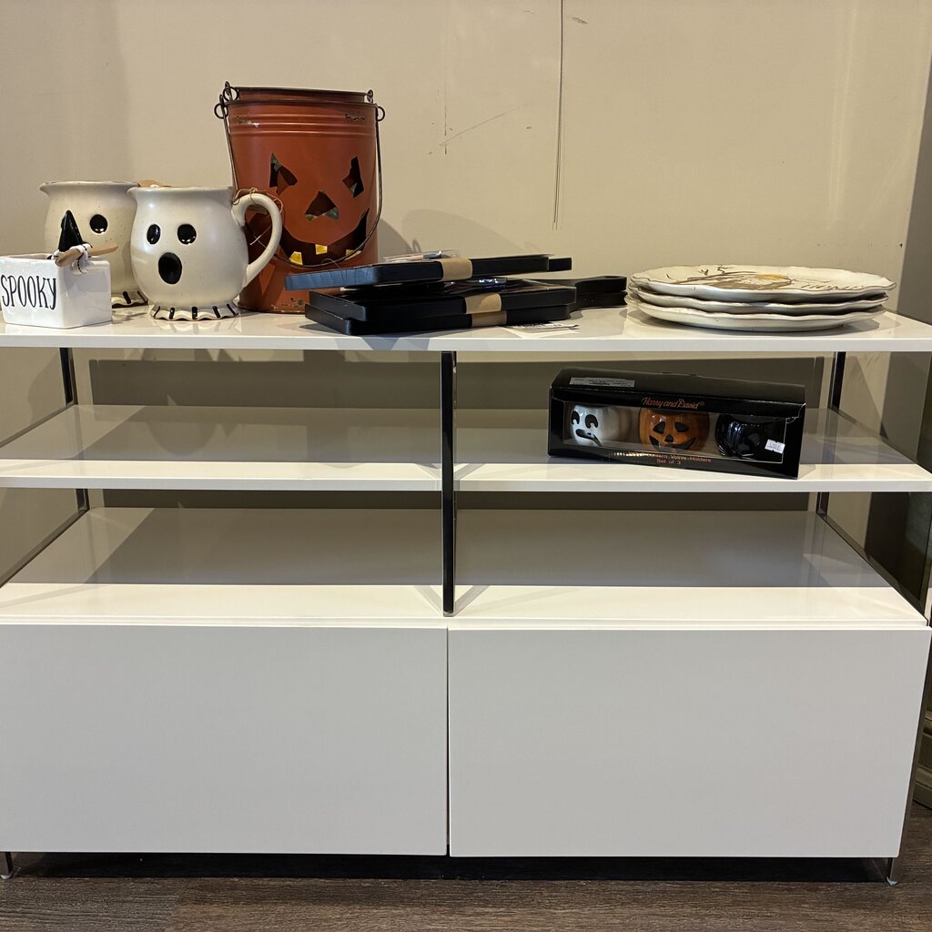Orig. Price $800 - Laquer Media Console - Acosta's Home