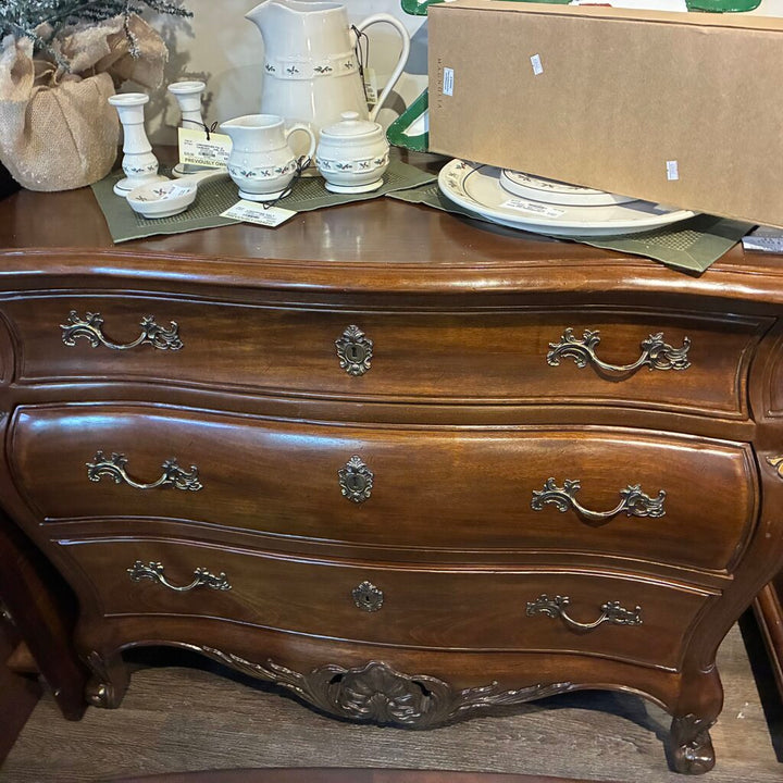 Orig. Price $1,045 - Louis XV French-style Bombe Chest