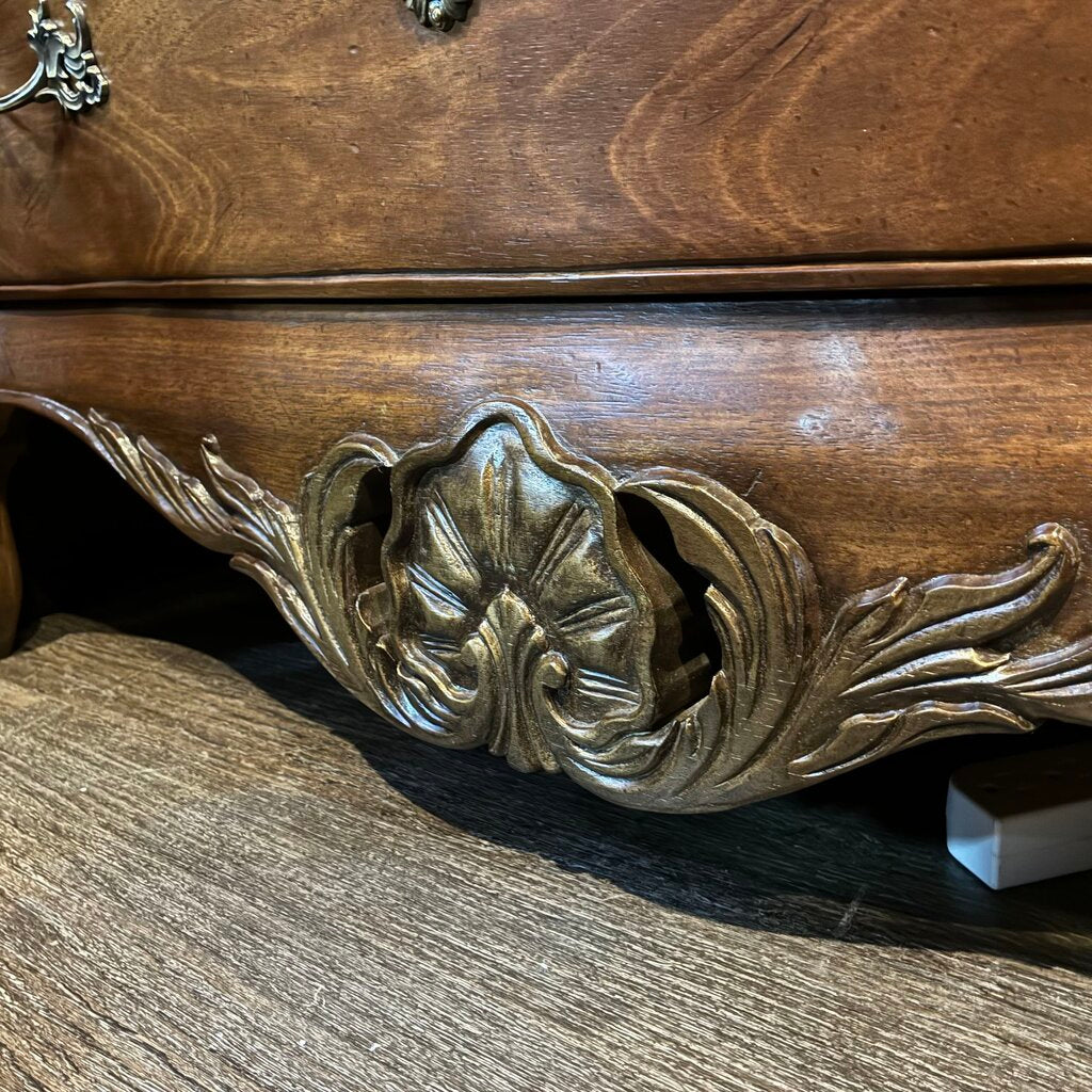 Orig. Price $1,045 - Louis XV French-style Bombe Chest