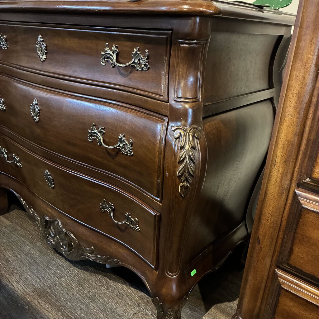 Orig. Price $1,045 - Louis XV French-style Bombe Chest