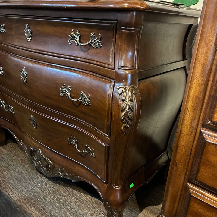 Orig. Price $1,045 - Louis XV French-style Bombe Chest