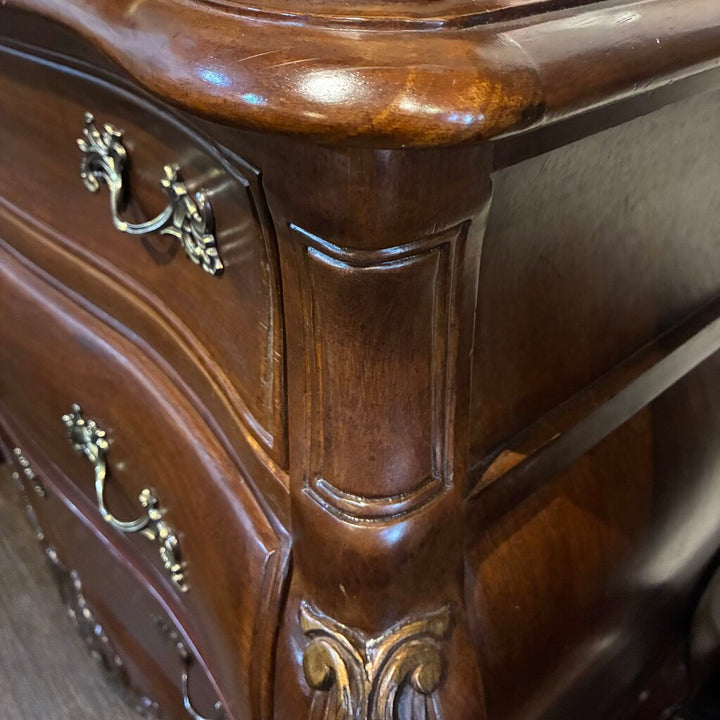 Orig. Price $1,045 - Louis XV French-style Bombe Chest