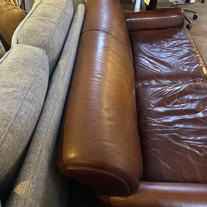 Orig. Price $3,800 - Metropolitan Collection Leather Sofa