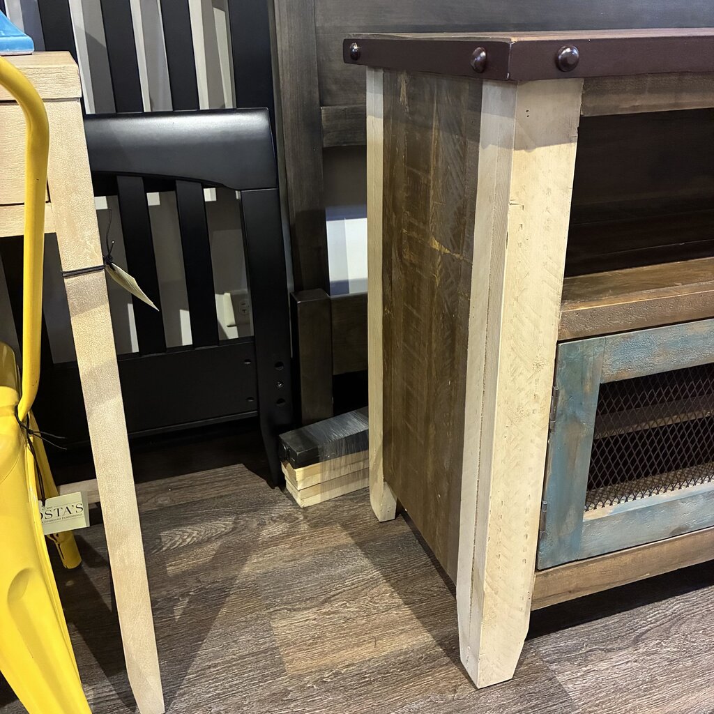 Antique-style Rustic Media Console