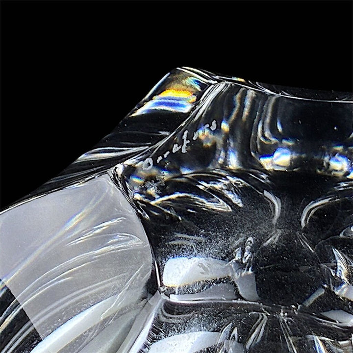 Glass Pointed Votive Holder
