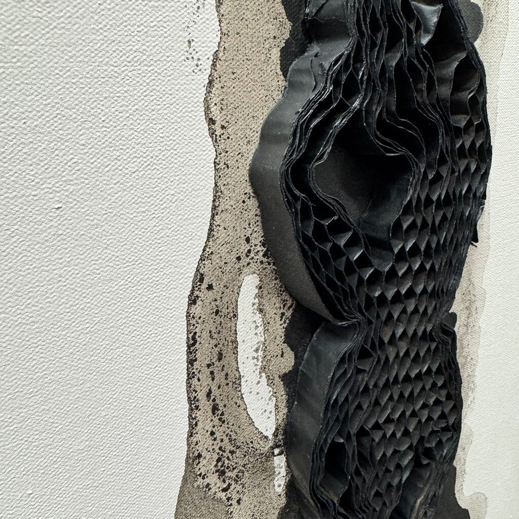 Orig. Price $1200 - Textured Relief Paint Drip Canvas