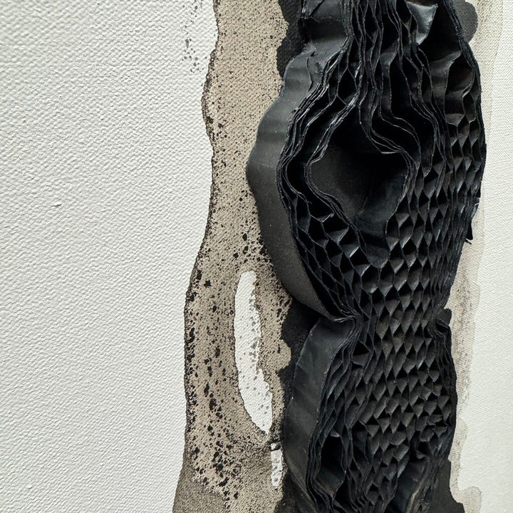 Orig. Price $1200 - Textured Relief Paint Drip Canvas
