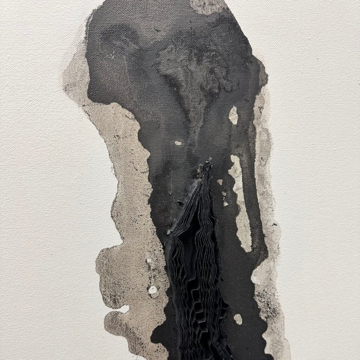Orig. Price $1200 - Textured Relief Paint Drip Canvas