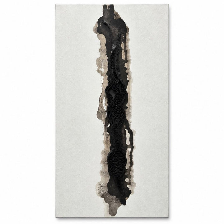 Orig. Price $1200 - Textured Relief Paint Drip Canvas
