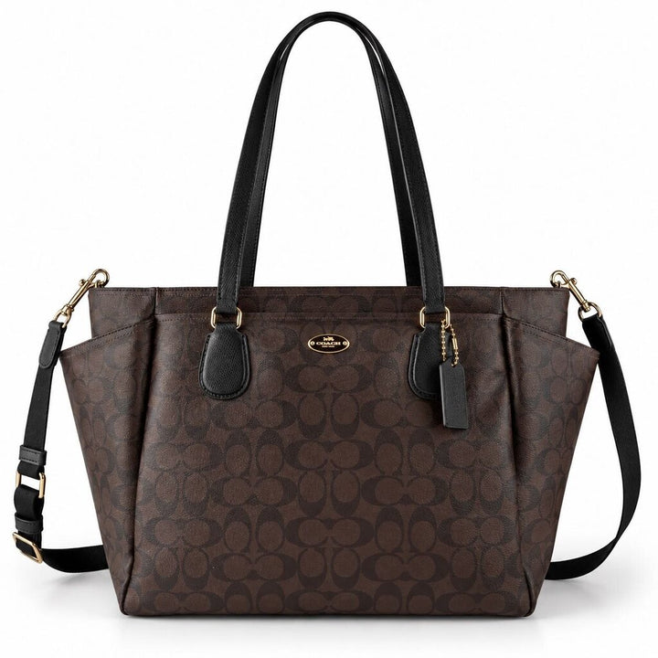 Signature Canvas Crossbody Travel Tote
