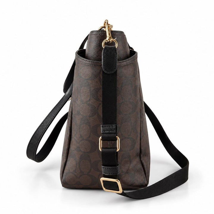 Signature Canvas Crossbody Travel Tote